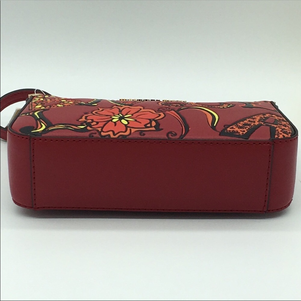 MICHAEL KORS BARCELONA SM ZIP POUCHETTE SCARLET - Picture 6 of 8